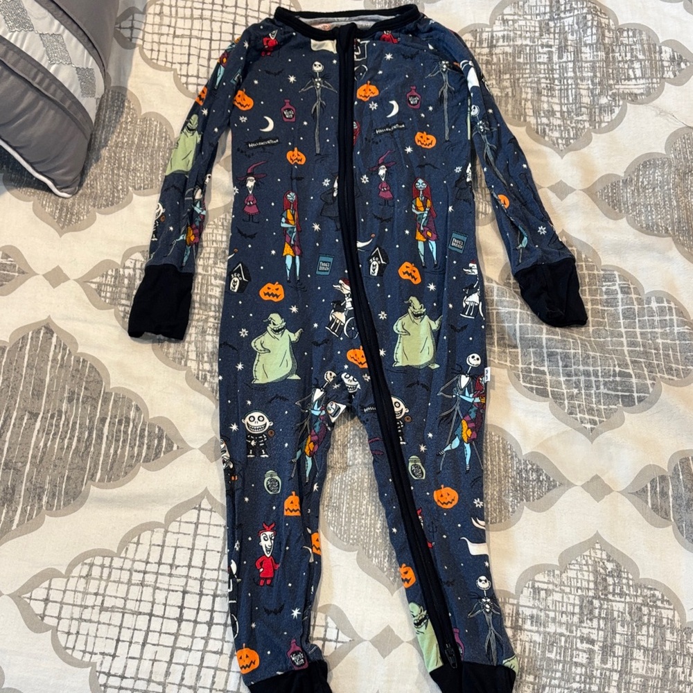 Little Sleepies Nightmare Before Christmas footies